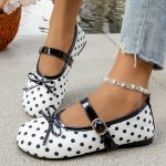 Polka Dot Ballet Shoes - Image 4
