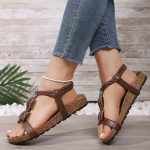 Bohemian ethnic style beach sandals - Image 13