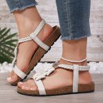 Bohemian ethnic style beach sandals - Image 5