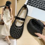 rhinestone ballet mesh shoes - Image 11