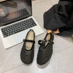rhinestone ballet mesh shoes - Image 14