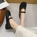 rhinestone ballet mesh shoes - Image 10