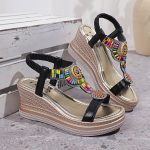 Bohemian wedge sandals - Image 19