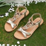 bohemian style flat sandals - Image 9