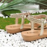 bohemian style flat sandals - Image 7