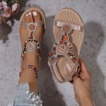 bohemian beach sandals - Image 14