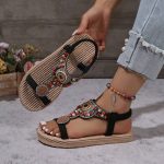 bohemian beach sandals - Image 7