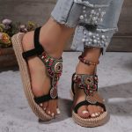 bohemian beach sandals - Image 2