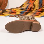 Ladies fashionable leopard print cotton boots - Image 8