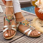 Women's boho Birkenstock sandals - Image 2
