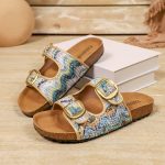 Ethnic Birkenstock slippers - Image 2