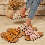 Ladies Fashionable Casual Boken Slippers