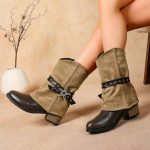 Women's nomadic style fleece-lined boots - Image 2