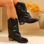 Women's fashion mid-calf boots - Image 3