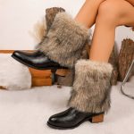 Women's nomadic fur mid-calf boots - Image 3
