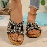 Women's Pearl Flat Slippers - Image 4